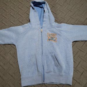 Blue little kids Surf Wyoming Hooded sweatshirt